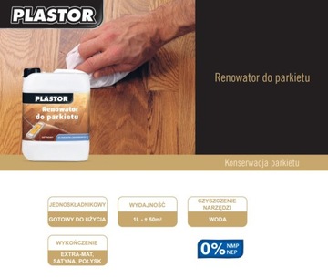 V33 PLASTOR RENOWATOR DO PARKIETU 5L