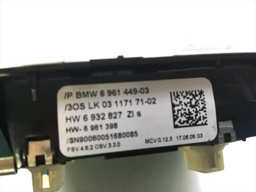 BMW 1 SERIES LAMPA DO ČTENÍ NA STŘECHA Z PŘEDNÍ