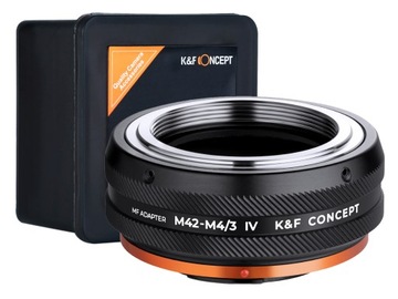 K&F Adapter M42 na micro M4/3 M43 LUMIX OLYMPUS
