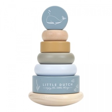 МАЛЕНЬКАЯ ГОЛЛАНДСКАЯ ДЕРЕВЯННАЯ ПИРАМИДА-СОРТИРОВКА ПИРАМИДА