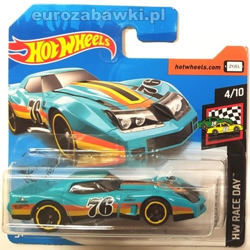 HOT WHEELS GREENWOOD CORVETTE 1976 RESORAK GHG11