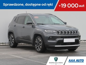 Jeep Compass II SUV Facelifting 1.3 GSE T4 150KM 2021 Jeep Compass 1.3 T-GDI, Salon Polska, Serwis ASO