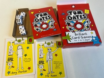 Gra angielska TOM GATES Brillant Card Games nowe