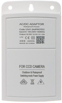 БЛОК ПИТАНИЯ PROTEC 12В/1,5А 1749