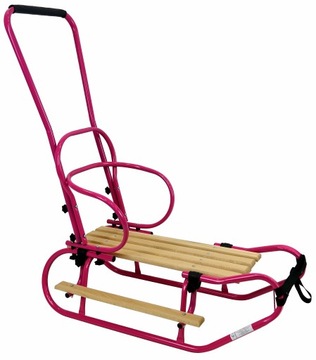 ПОЛЬСКИЕ САНКИ + СПИНКА + ПОДНОЖКИ + ПУШЕР + МАТРАС + РЕМНИ