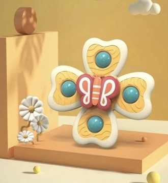 ИГРУШКИ ДЛЯ ДЕТЕЙ НА ПРИСОСКЕ СПИННЕРЫ x4