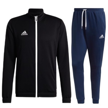 Adidas Wygodny Męski Komplet Bluza Spodnie Dresy Entrada 22 Sportowe r. XL