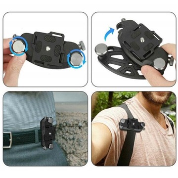 ПОЯСНАЯ РУЧКА ПРЯЖКА РЕМНЯ БЫСТРОРАЗЪЕМНАЯ ПРЯЖКА ЗАЖИМ ДЛЯ КАМЕРЫ