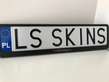 Рамка номерного знака ФОЛЬКСВАГЕН