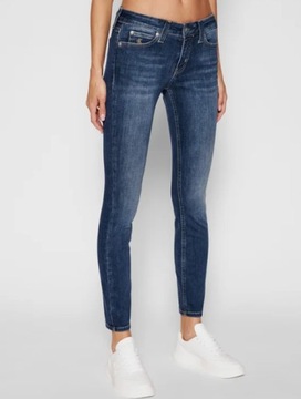 CALVIN KLEIN JEANS SPODNIE JEANSOWE 30/32 1VWE