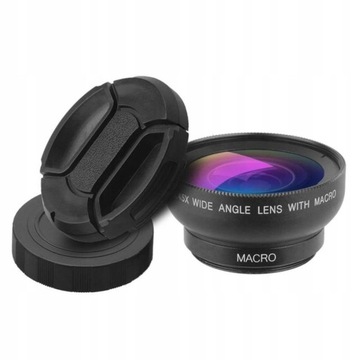 НАБОР APEXEL 2 В 1 ОБЪЕКТИВ ДЛЯ ТЕЛЕФОНА МАКРО + ШИРОКОУГОЛЬНЫЙ ОБЪЕКТИВ