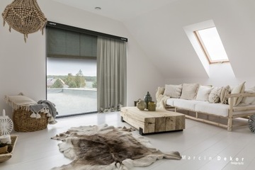 TOP LINE Карниз - ЗАКРЫТЫЙ - МАТОВЫЙ ЧЕРНЫЙ - 200 см