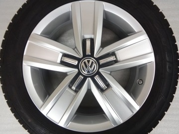 КОЛО КОЛЕСА 17 VW T6 T5 CALIFORNIA TOUAREG 5X120 ШИНИ ЗИМОВЕ 215/60/17 C 