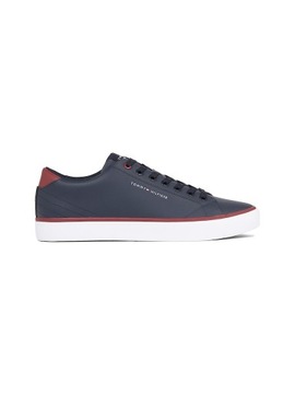 TOMMY HILFIGER BUTY MĘSKIE SKÓRZANE GRANATOWE r.44