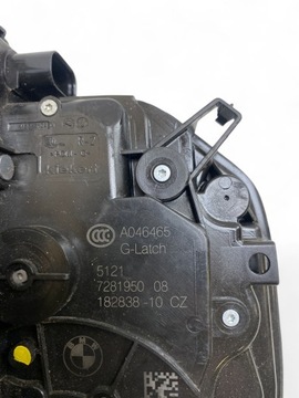 BMW 7 G11 G12 2017 LEVÝ STRANA ZÁMEK DVEŘE PŘEDNÍCH 7281950