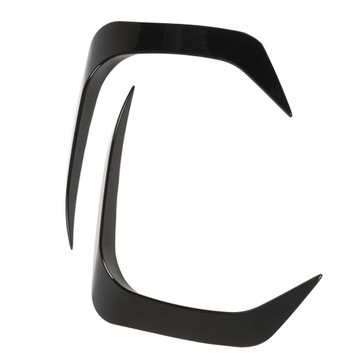 1 пара спойлеров переднего бампера слева