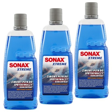 Концентрат омывающей жидкости Sonax Xtreme Winter Smart Dynamics 3 x 1 л