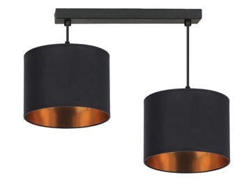 LAMPA WISZĄCA SUFITOWA ŻYRANDOL ABAŻUR NOWOCZESNA