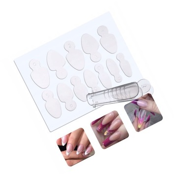 Formy silikonowe do DUAL FORM do frencha owal