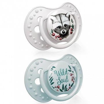 Smoczek dynamiczny LOVI Wild Soul Boy 3-6m 2szt.