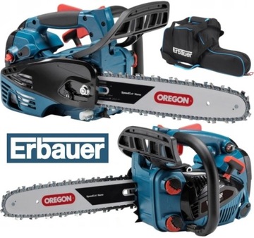 ERBAUER PIŁA PILARKA GAŁĘZIÓWKA SPALINOWA 28,5cm3 ŁAŃCUCH 30cm + POKROWIEC