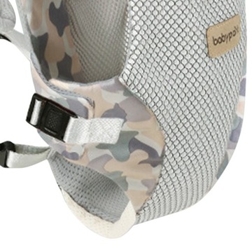 Baby Carrier Breathable Front Back Head Support Adjustable Portable Infant