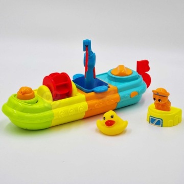 WOOPIE BABY Набор для ванны Морские животные + Лодки + Сетка для Вилавы