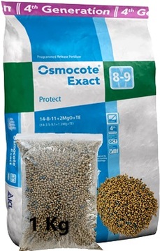 Nawóz wieloskładnikowy Osmocote Exact Protect 8-9M 1 kg