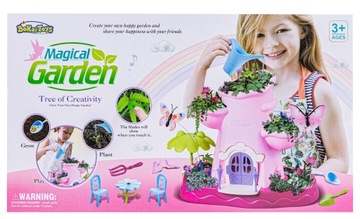 Набор маленького садовника для выращивания растений, цветочный горшок, кукольный домик, стол