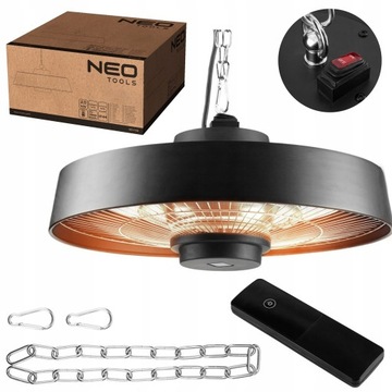 ПОТОЛОЧНЫЙ РАДИАТОР С ДИСТАНЦИОННЫМ УПРАВЛЕНИЕМ 2000ВТ NEO 90-038