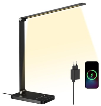 5W LAMPKA BIURKOWA LED SKŁADANA METALOWA