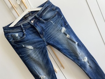 SPODNIE JEANSOWE Denim Trafaluc jeans ZARA r. 36 S