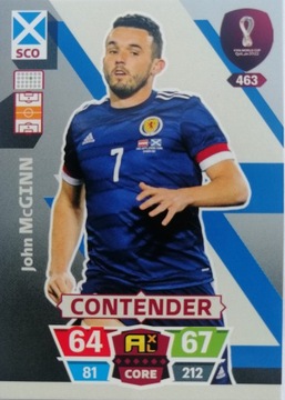 WORLD CUP QATAR 2022 CONTENDER SZKOCJA 463 McGINN