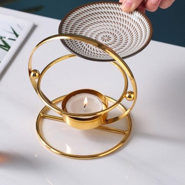 Nowoczesny kominek na olejki eteryczne, dyfuzor zapachowy,