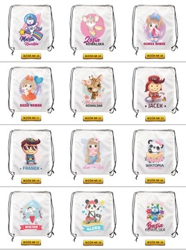 СУМКА для детского сада Рюкзак с именем МНОГО дизайнов