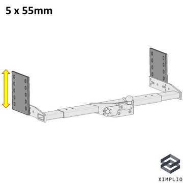 БОКОВЫЕ ПЛАСТИНЫ ДЛЯ УНИВЕРСАЛЬНОГО КРЮКА ДЛЯ КАМЕРЫ