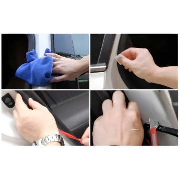 САМОКЛЕЯЩИЙСЯ ДВЕРНОЙ УПЛОТНИТЕЛЬ ДЛЯ УПЛОТНЕНИЯ КРАЯ КРЫШКИ АВТОМОБИЛЯ