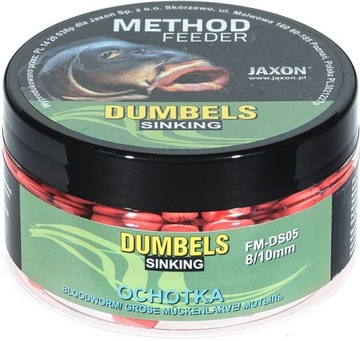 DUMBELLS Method Feeder Jaxon 8/10 mm OCHOTKA