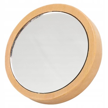 Переносное деревянное зеркало. Деревянная ручка.