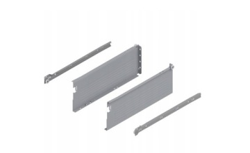 szuflada METABOX częściowy wysuw, 25 kg, 400 mm, H