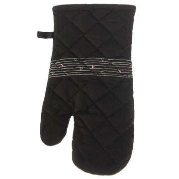 КУХОННАЯ перчатка, защитная черная перчатка для горячих блюд на гриле.