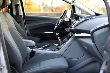 Ford C-MAX II Minivan 1.0 EcoBoost 125KM 2015 Ford Grand C-Max TITANIUM 79tys km Bezwypadkowy 1 Właściciel Nowy Rozrząd, zdjęcie 14