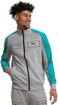 Толстовка мужская Puma MAPM FTL Track L серая Mercedes