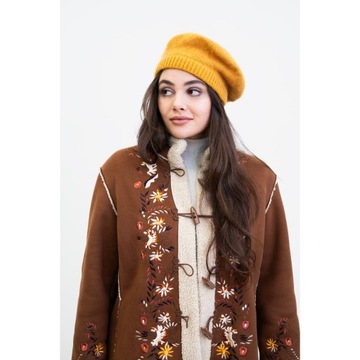 Берет Вязаные моменты | женская, теплая, ангора cz23397