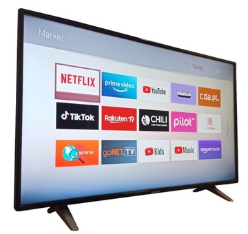 SMART TV LED 50 Hanseatic 50H700UDS 4K UHD DVB-T2