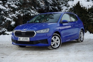 Skoda Fabia IV 1.0 MPI 80KM 2023 Skoda Fabia Salon PL LPG Klimatyzacja Lane Assist Front Assist FV23