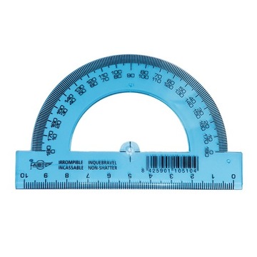 Kątomierz Elastyczny Faibo 10cm Z Linijką