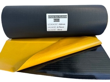 Fartuch EPDM 450mm/20m.b. zew na pełnym kleju