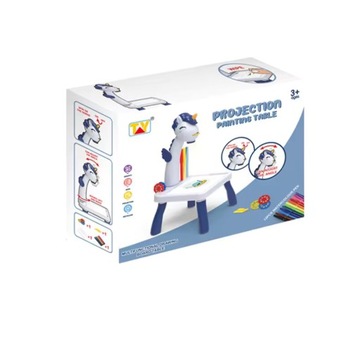 Проектор для обучения рисованию. Слайды-единорог.