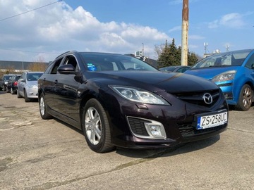 Mazda 6 II Kombi 2.2 MZR-CD 185KM 2009 Mazda 6 zarejestrowany nowy silnik 64 tys km 2.2 Diesel 185KM, zdjęcie 3